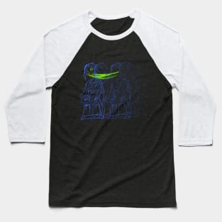 Neon silence Baseball T-Shirt